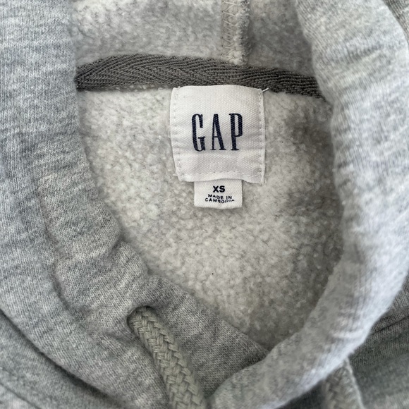 Men’s Gray Gap Hoodie - Picture 3 of 4
